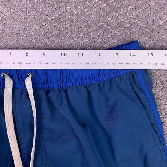 Fair Harbor The Anchor Swim Trunks Shorts Men's Large Blue Drawstrings - Picture 8 of 12